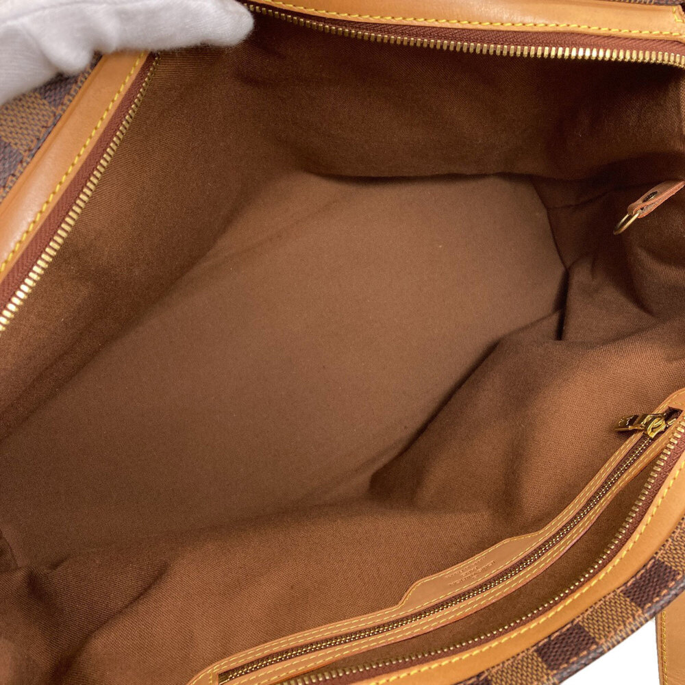 LOUIS VUITTON Brown Damier Canvas Tote Bag - Picture 5 of 16